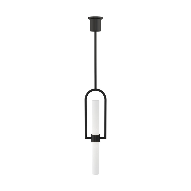 Calumn 1 - Light LED Pendant, Nightshade Black