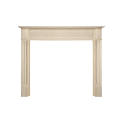 The Alamo Wood Fireplace Surround