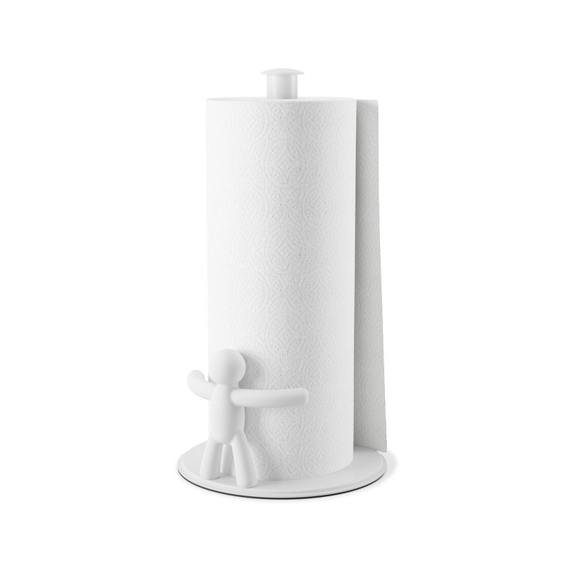 Porte-serviettes en papier Buddy, Blanc
