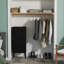 45cm W Manufactured Wood Bedside Table