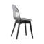 Academy Armless Chair with Wooden Frame-349703722