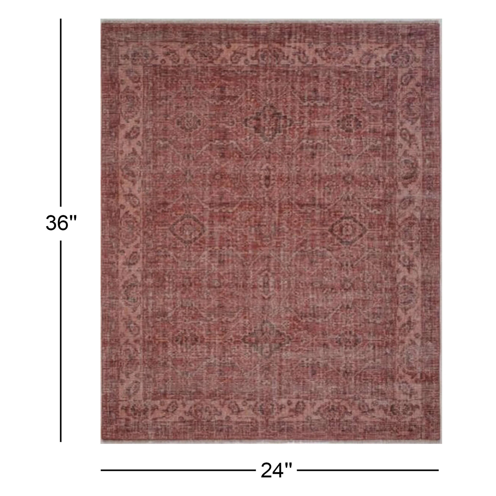 Joss & Main Dulcia Hand Knotted Wool Gordon Rug, Rectangle 2' x 3'