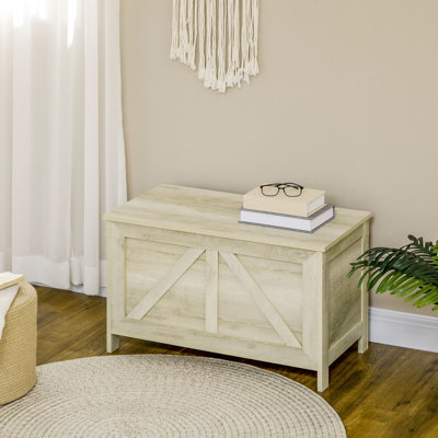 Chenault Manufactured Wood Coffee Table Trunk