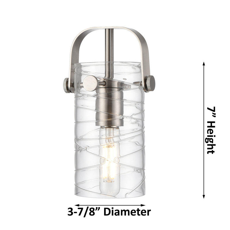 Ameley 3 - Light Vanity Light, Polished Chrome, Clear, 4'' H X 3.88'' W X 3.88'' D