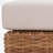 Windsor Aluminum Rattan Single  Armless  Sofa