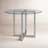 Dern Glass Round Dining Table-50780283-50780282