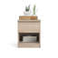 Parley 40.4cm W Plywood / Laminate Board Bedside Table