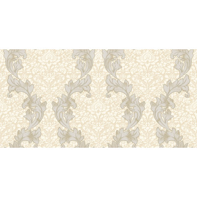 Non-Pasted Vinyl Damask Wallpaper Roll
