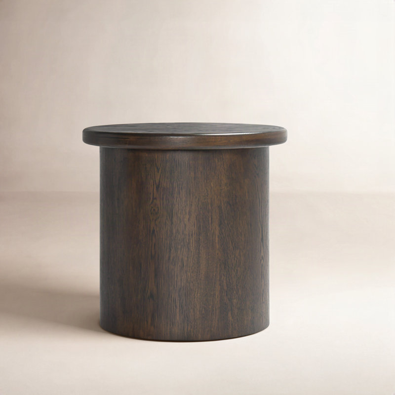 Table de bout Caesar, Marron foncé