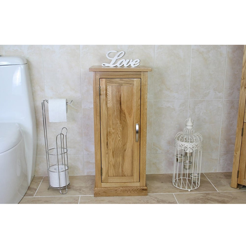 Eberhart Solid Wood Bathroom Cabinet