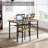 Brittnay 4 - Person Four Leg Dining Set
