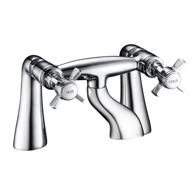 VeeBath Regency Traditional Bath Filler Mixer Tap, Chrome