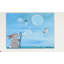 «Bunny Bubbles» par Andrea Doss, reproduction sur toile tendue