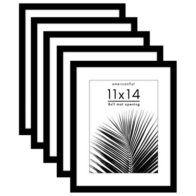 Bulovka 5 Pack Gallery Wall Frames With Mat, Collage Picture