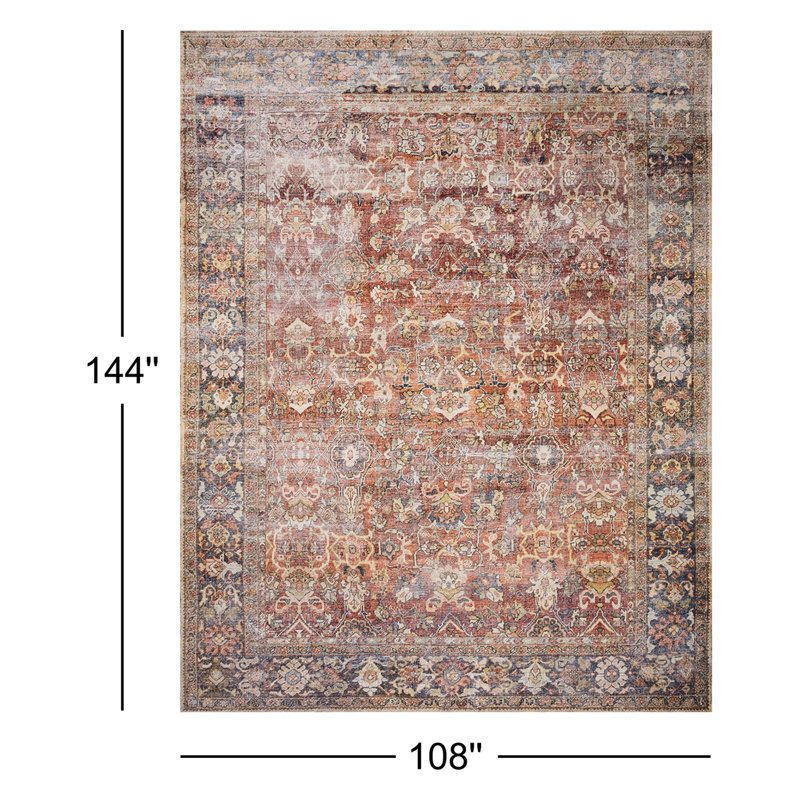 Portman Oriental Indoor Rug, Rectangle 9' x 12'