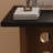 Black + Nut-brown Rectangular Solid Wood desk-93008971