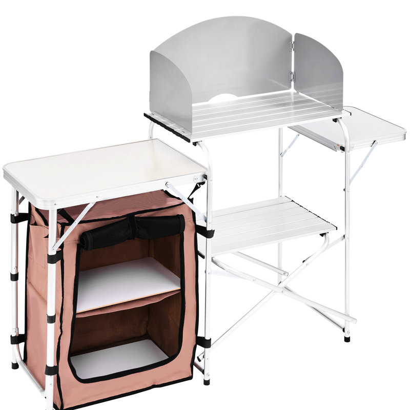 Support de rangement de cuisine pliable pour camping