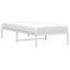  Cadre de lit en métal sans matelas blanc 47,2 po x 78,7 po-436175251-436175245
