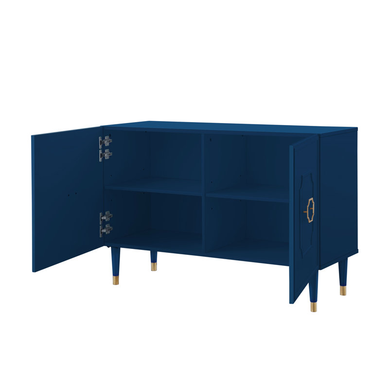 Buffet pour salle à manger Orukotan Urima, Bleu marine