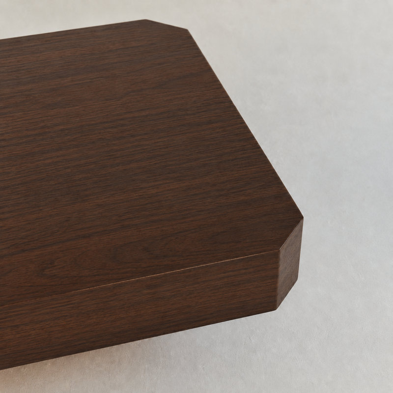 Table basse Audrey, Noyer