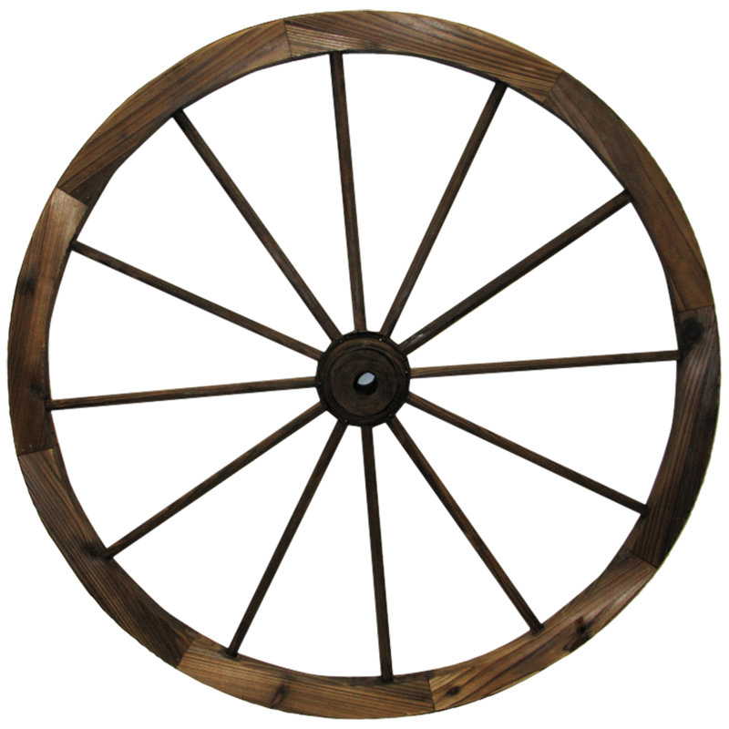 Oreanda Wood Transportation Wall Decor, 36" H x 36" W