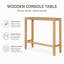 Ensemble de salle à manger rectangulaire en bois de style campagnard de 122 cm (48 po) avec 2 chaises, idéal pour la cuisine, le coin repas et les petits espaces.-6510409-6510450
