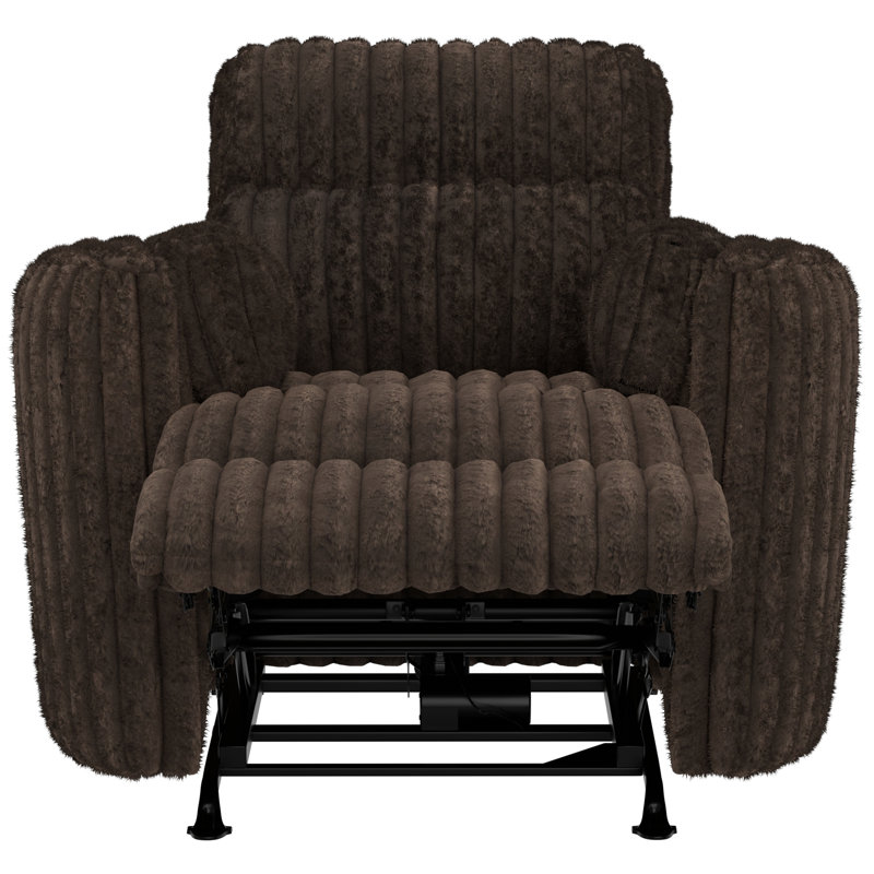 Myaira Power Rocker Recliner, Brown