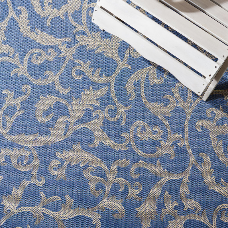Carolino Performance Floral Indoor/Outdoor Area Rug, Runner 2'3" x 14'