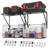 2 Pack Garage Shelves Wall Mounted with Wire baskets