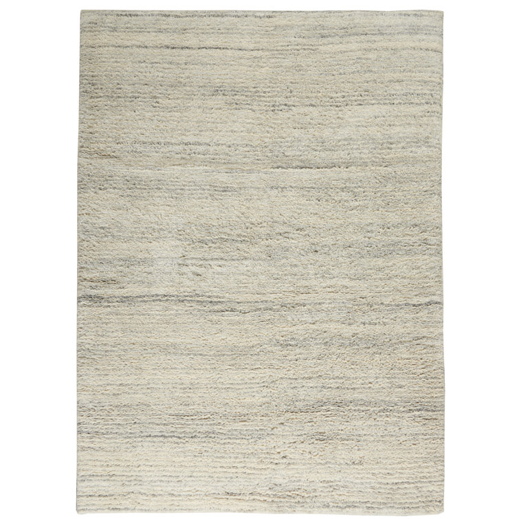 Agadir Wool Area Rug in Gray