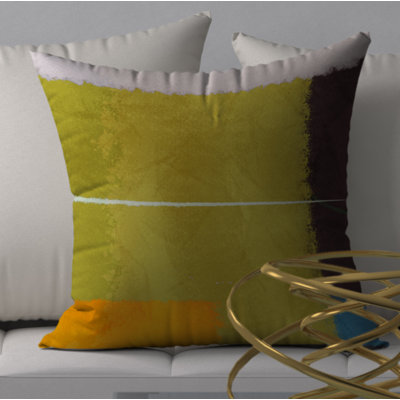 Abstract Throw Pillow