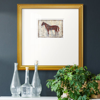 " Iron Equine I " Painting Print