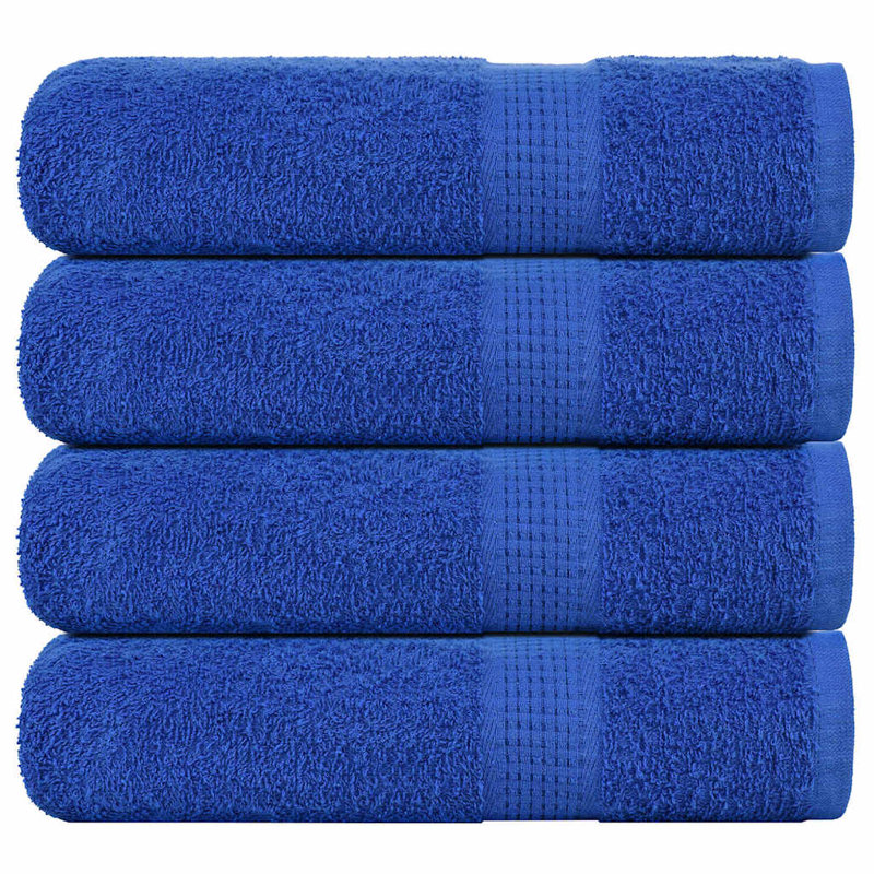Atenea 100% Cotton Bath Towel, Blue
