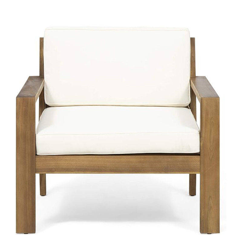 Upholstered Outdoor Club Chair