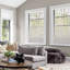 Modern PVC Faux Wood Venetian Window Blinds Moisture Resistant Corded Shades for Living Room Bedroom Kitchen-1294846729-1294846746