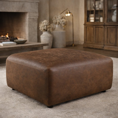 Darci, 39" x 32" Upholstered Ottoman