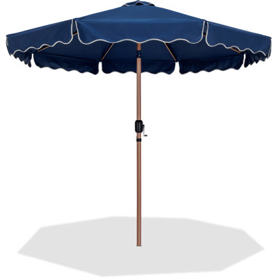 Amalfi With Piping Fabric Patio Umbrellas