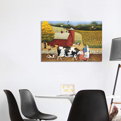 Aunt Sadie's Farm by Lowell Herrero - Wrapped Canvas Painting