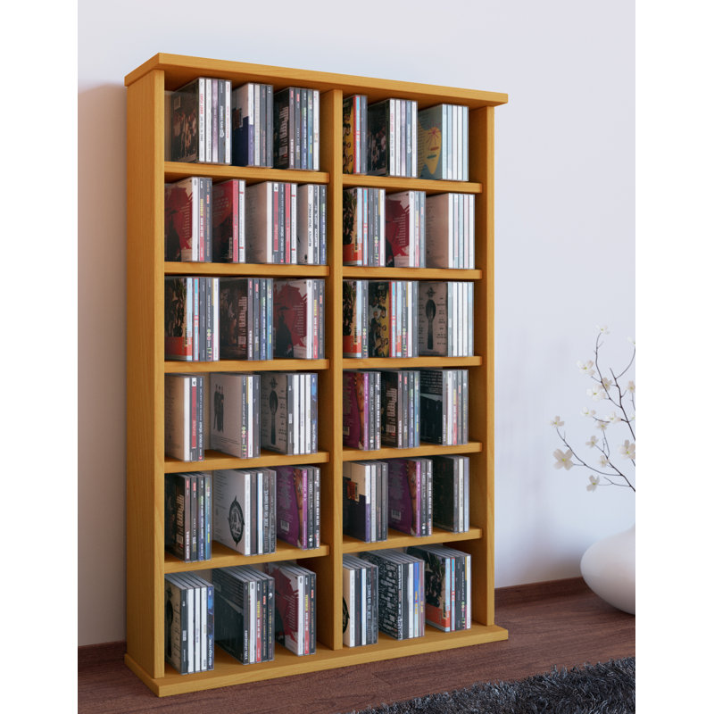91.5 cm H Multimedia Storage, Beech