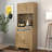 Tall Freestanding Liquor Cabinet