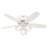 Newsome 42" 5 - Blade Traditional Indoor Flush Mount Ceiling Fan with Lights and Pull Chains-26343479