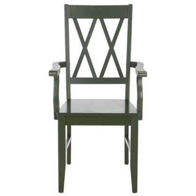 Yelena Double X-Back Arm Chair by Birch Lane