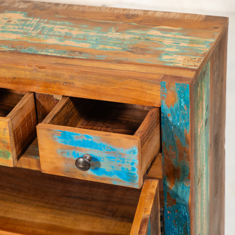 Ranjit 80cm Solid Wood Sideboard