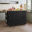 Sagrario Solid Wood Top Kitchen Island-838608097
