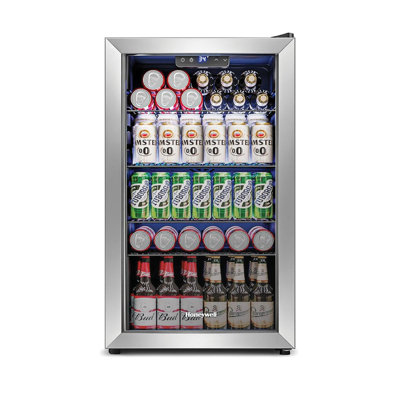 Honeywell 116 Cans (12 oz.) Freestanding Beverage Refrigerator