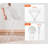 Acrylic Folding Tray Table, Acrylic End Table With Folding X Leg, Clear Acrylic Side Table