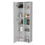 Garde-manger à 1 porte et 5 tablettes ouvertes Harman
