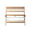 Lilleo Outdoor Teak Bench