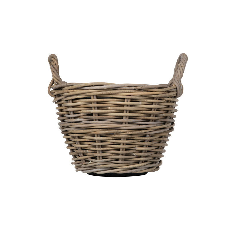 Ayriauna Handmade Pot Planter, 12.5" H x 13.5" W x 9.5" D