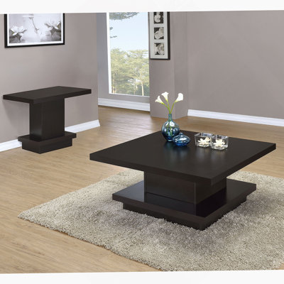 2-Piece Table, Square Coffee And End Table